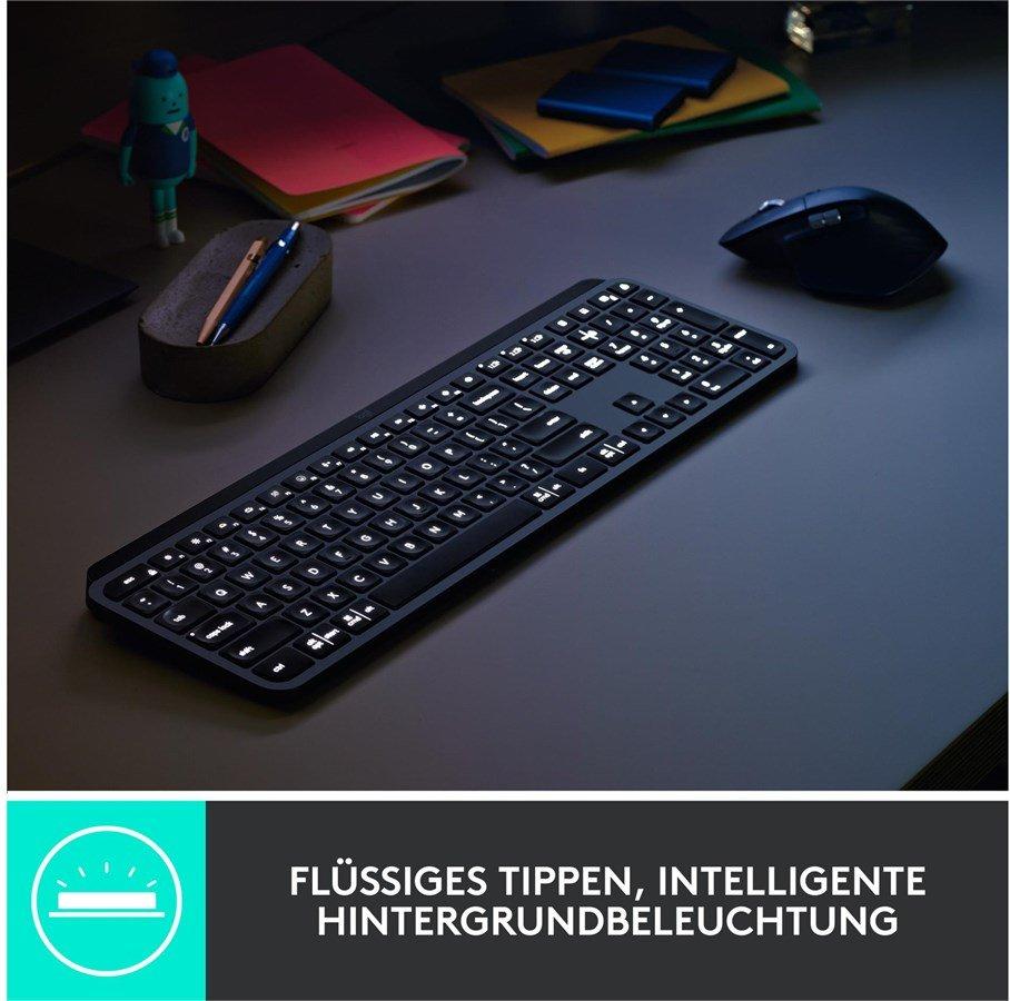 Logitech  Tastatur-Maus-Set MX Keys Combo for Business 2. Gen 