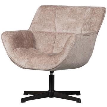 Chaise pivotante Wibo taupe