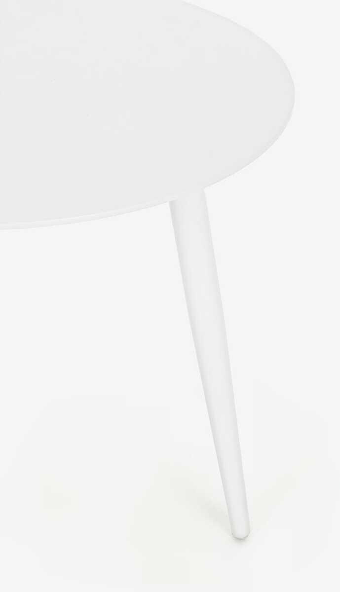 mutoni Jardin Table d&#039;appoint Ridley 50x50 blanc  