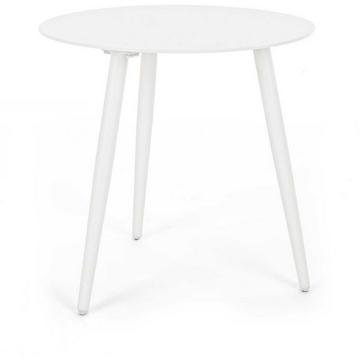 Jardin Table d&#039;appoint Ridley 50x50 blanc