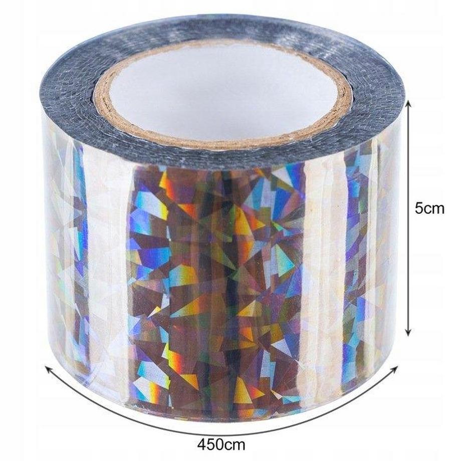 Northio  Nastro riflettente repellente per uccelli - 50 metri 