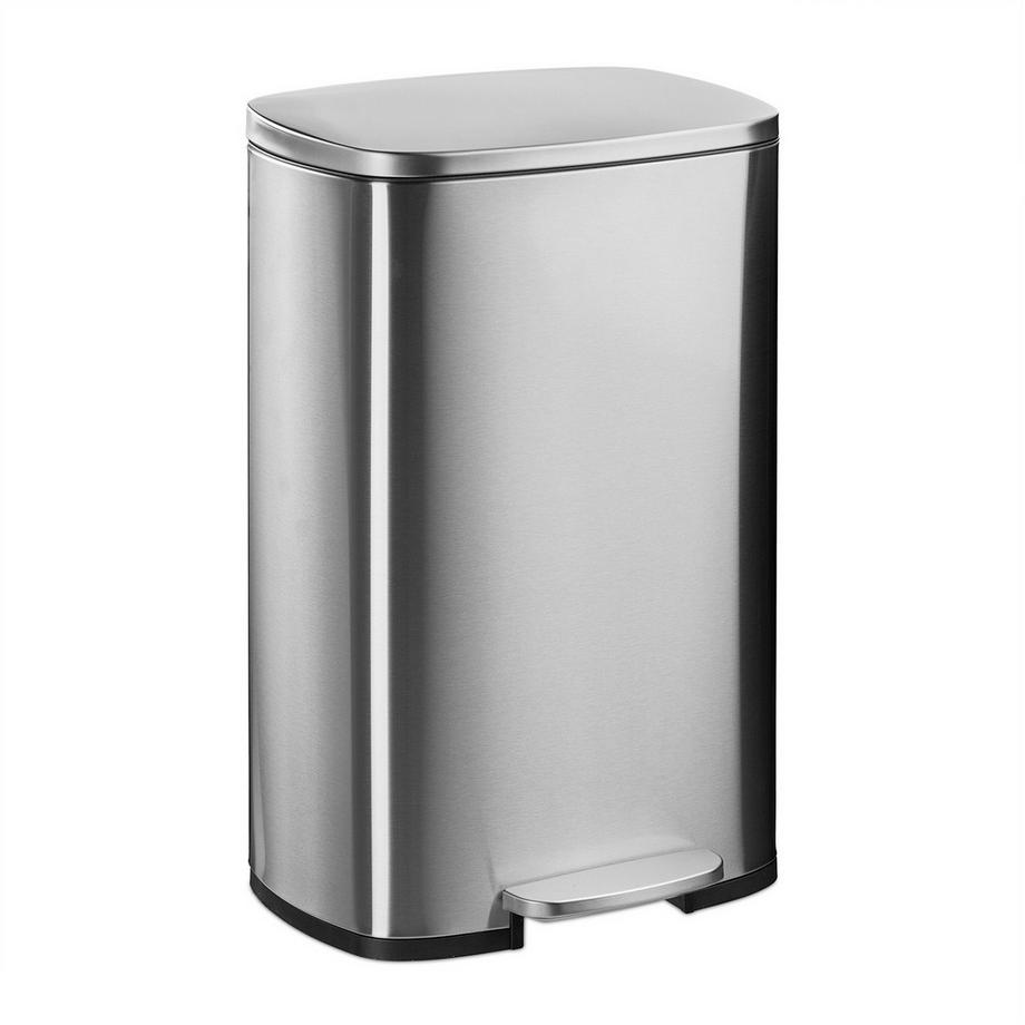 Poubelle à pédale, fermeture en douceur, 50 L