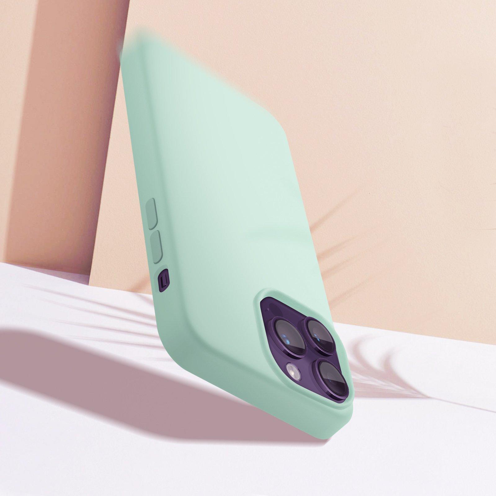 Avizar  Cover iPhone 14 Pro verde menta Moxie 