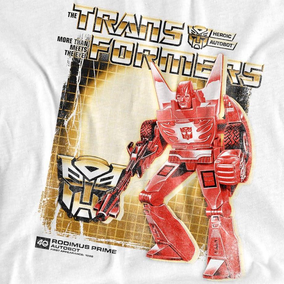 TRANSFORMERS Rodimus Prime 40th Anniversary T-Shirt  