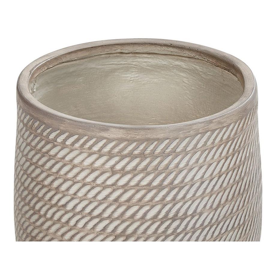 Beliani Cache-pot en Fibre d'argile Moderne LIVADIA  