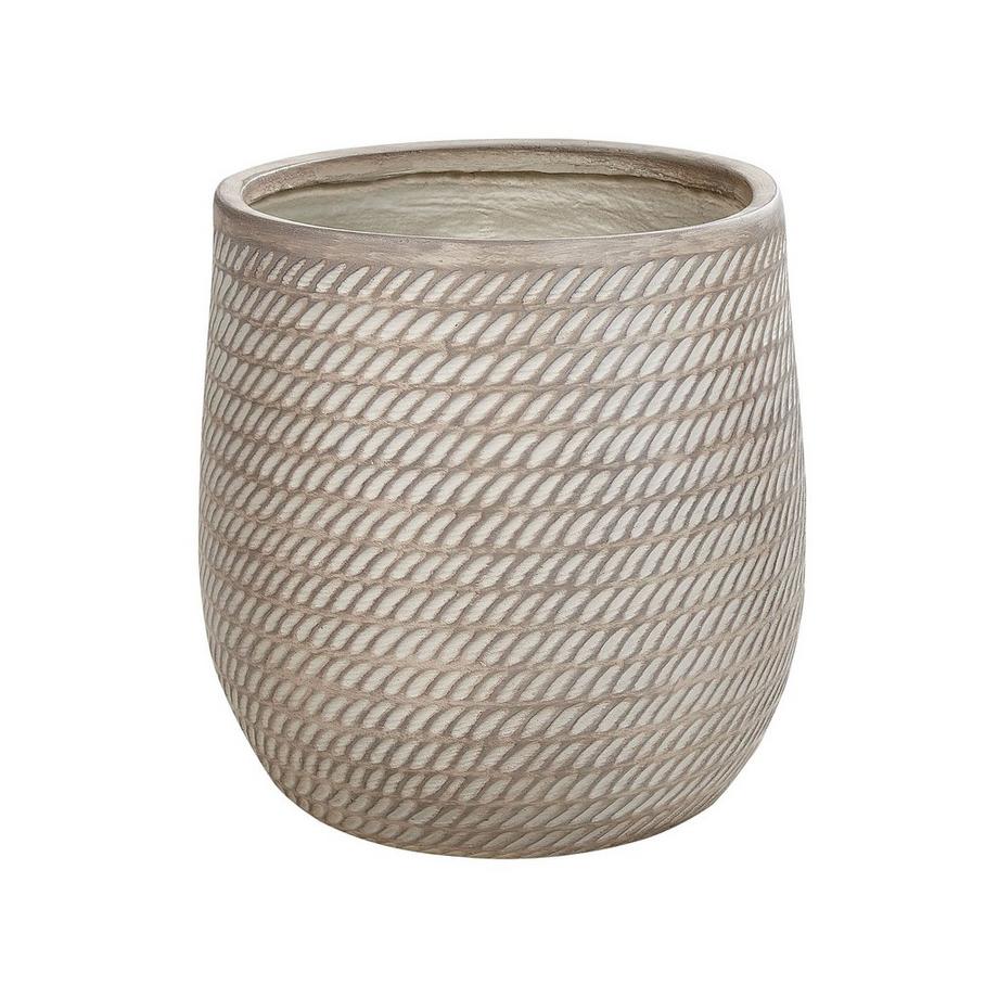 Beliani Cache-pot en Fibre d'argile Moderne LIVADIA  