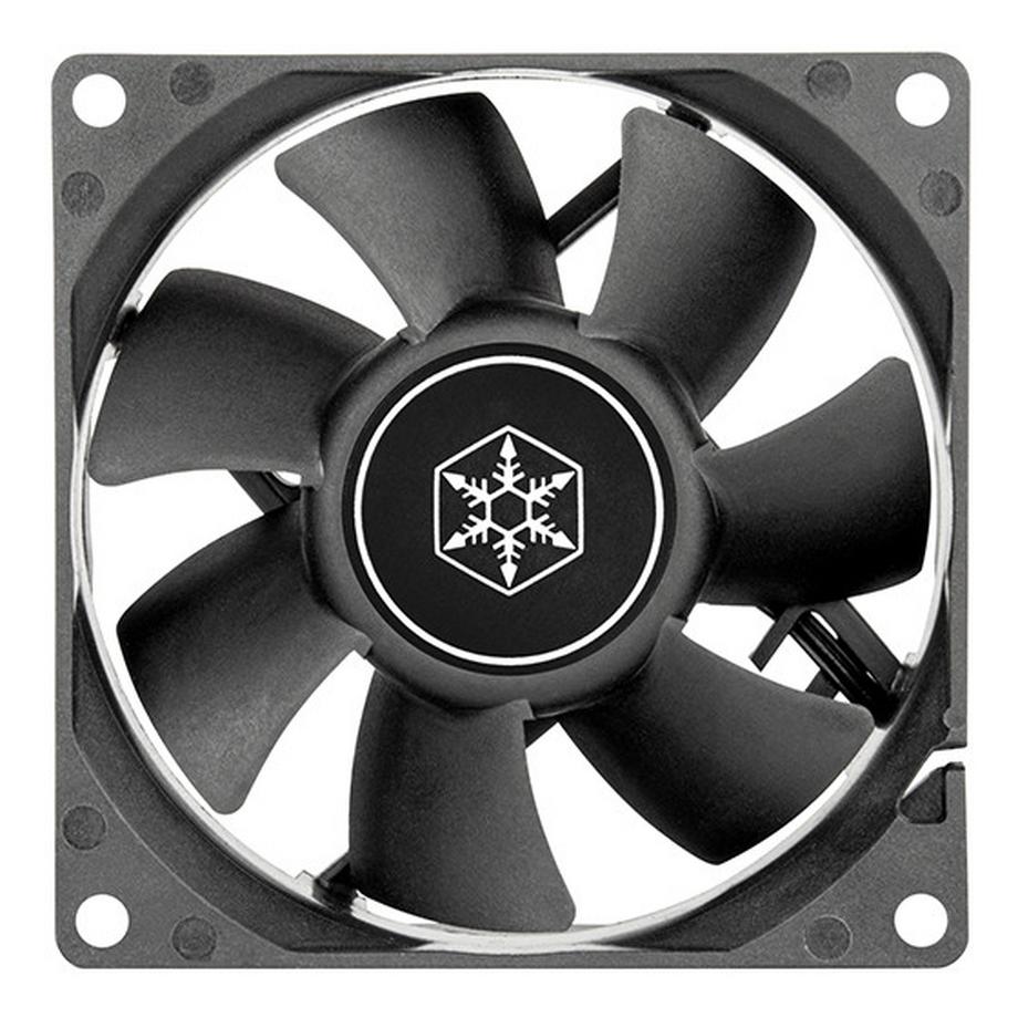 SilverStone  FN80 Boitier PC Ventilateur 8 cm Noir 1 pièce(s) 