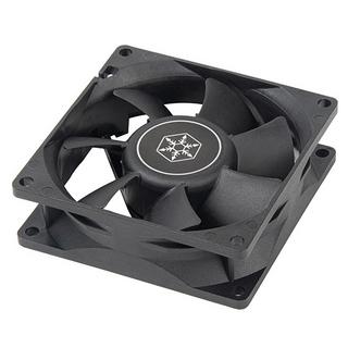 SilverStone  FN80 Boitier PC Ventilateur 8 cm Noir 1 pièce(s) 