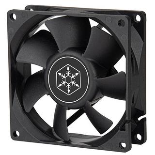SilverStone  FN80 Boitier PC Ventilateur 8 cm Noir 1 pièce(s) 