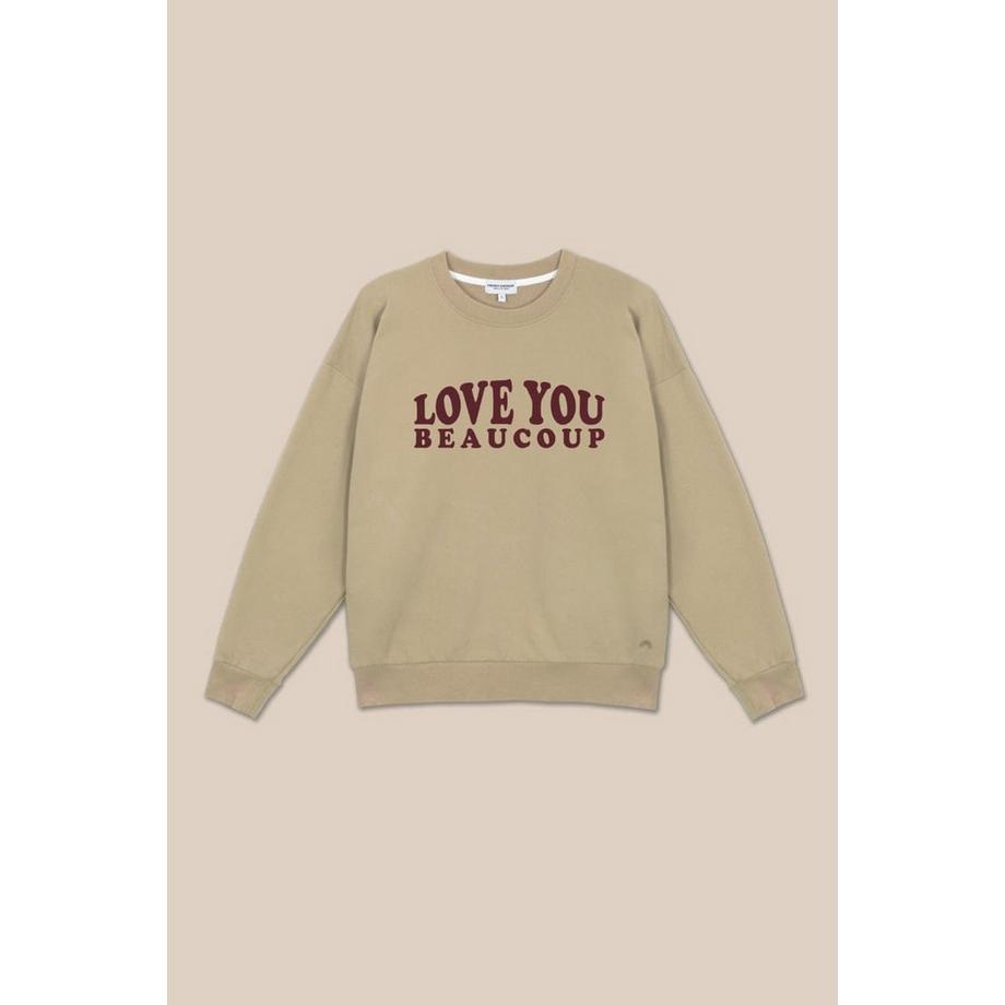 FRENCH DISORDER Love You Beaucoup Rundhals-Sweatshirt  