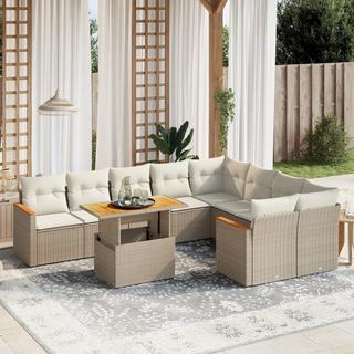 VidaXL Garten sofagarnitur poly-rattan  