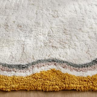 AM.PM Descente de lit enfant coton bio tufté  