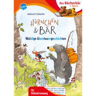 Hörnchen & Bär. Waldige Abenteuergeschichten Schmachtl, Andreas H.; Schmachtl, Andreas H. (Illustrationen) Copertina rigida 