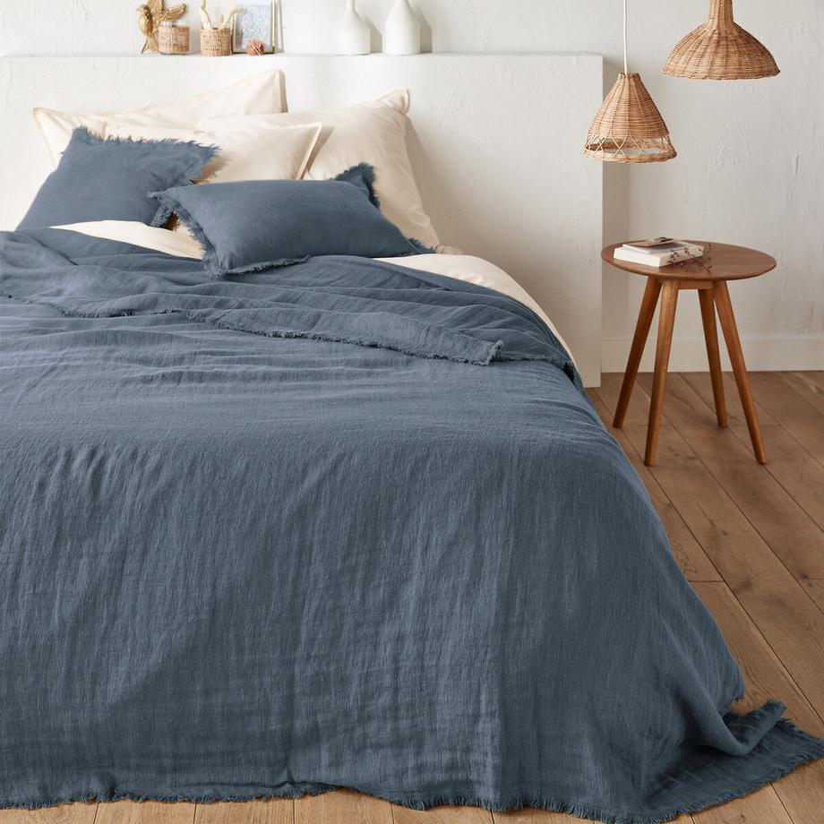 La Redoute Intérieurs Fodera per cuscino Linange in lino lavato  