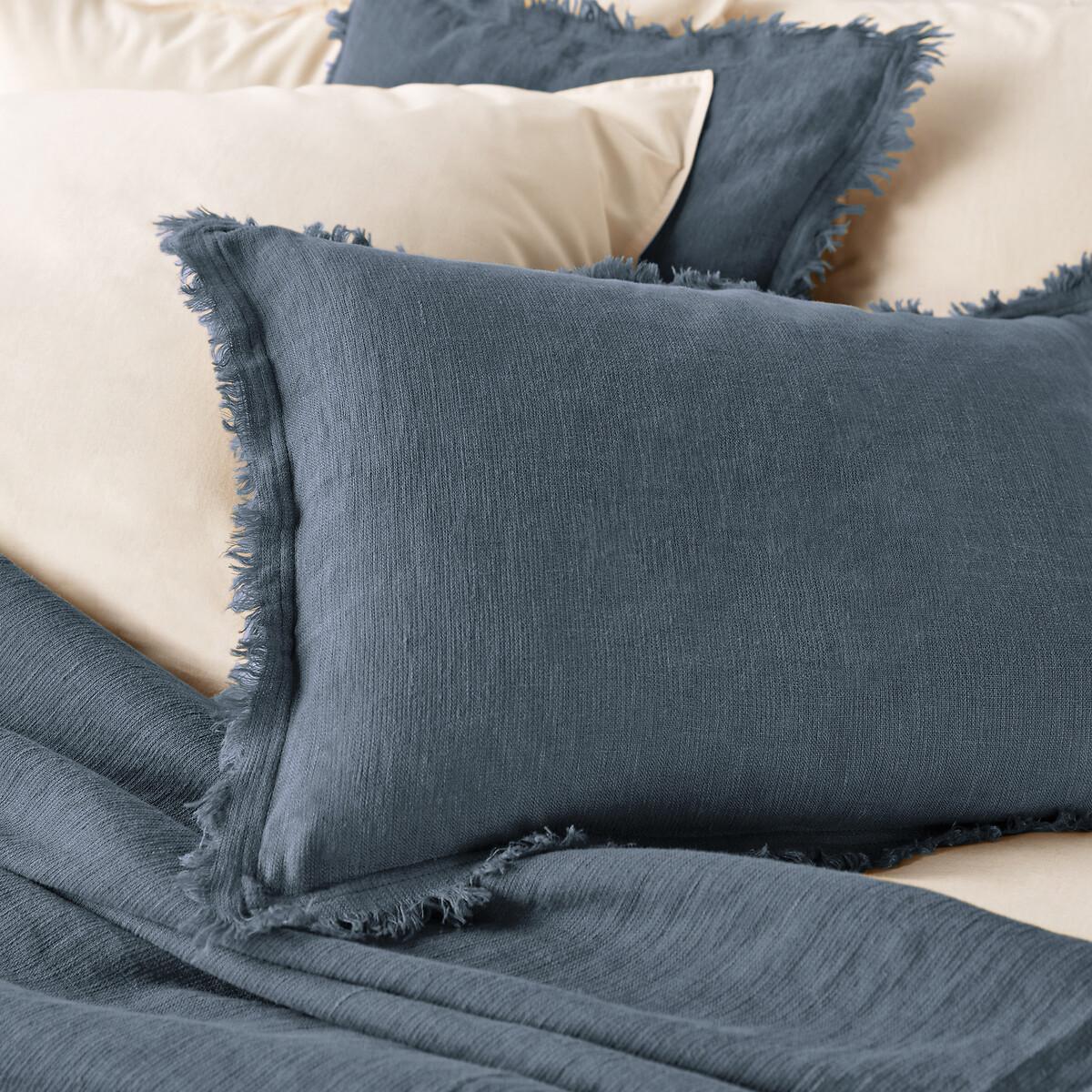 La Redoute Intérieurs Housse de coussin lin lavé  