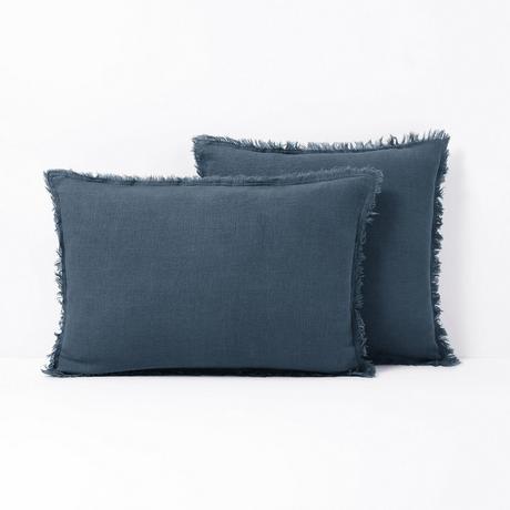 La Redoute Intérieurs Housse de coussin lin lavé  