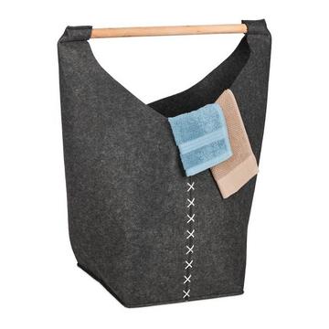 Tragbare Wäschebox aus Filz