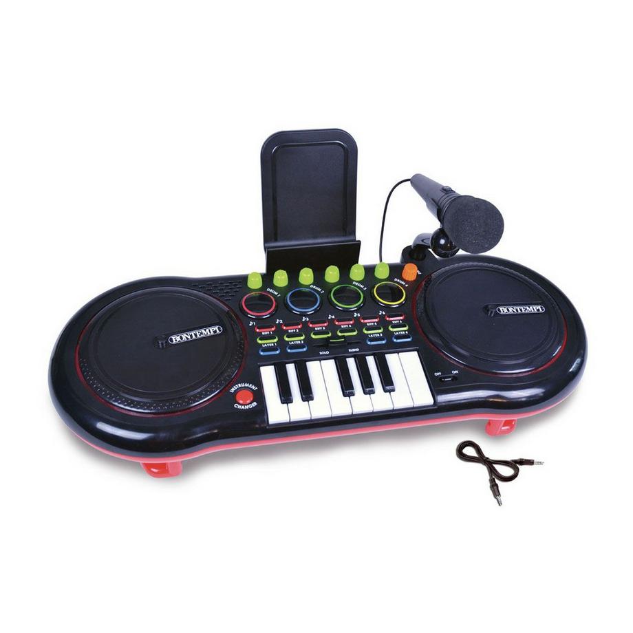 BONTEMPI  DJ Mixer mit Mikrophon 