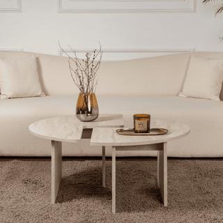 Calicosy Tables MOIRA - Lot de 2  