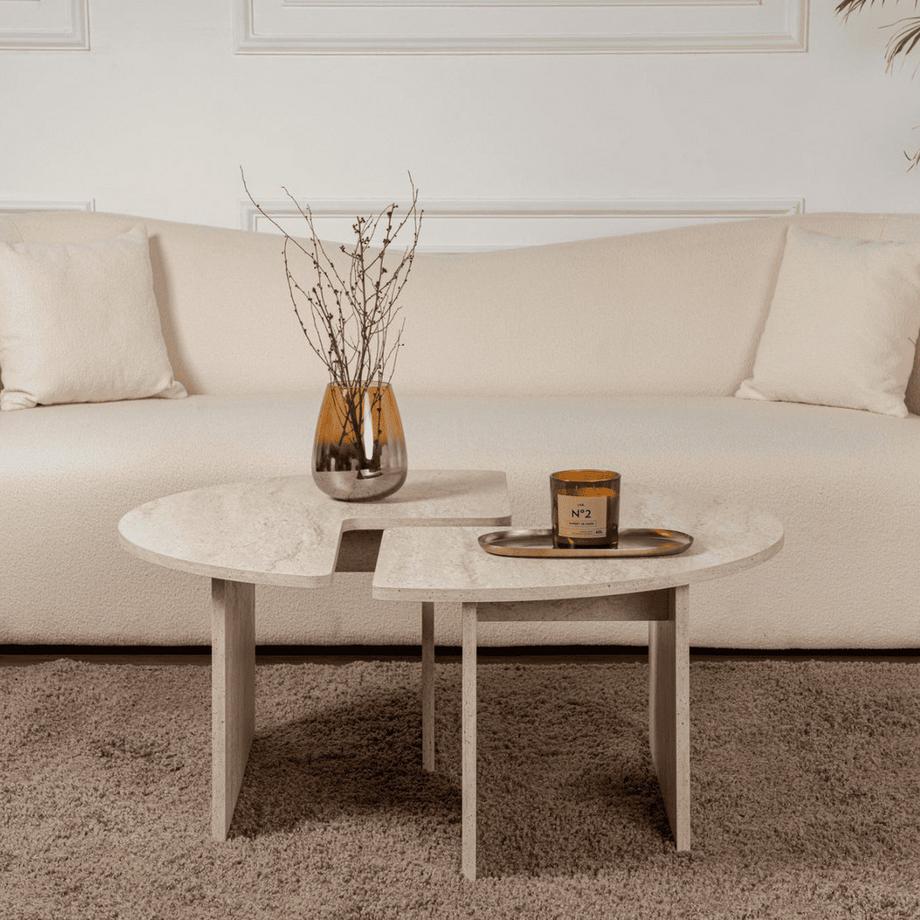 Calicosy Tables MOIRA - Lot de 2 MOIRA  