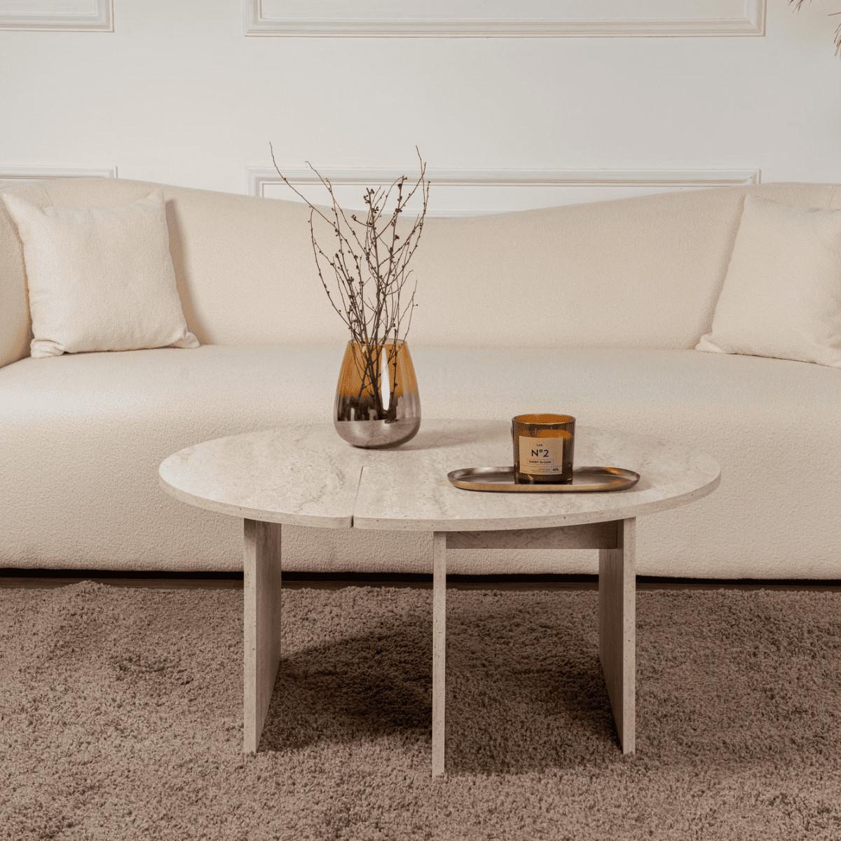 Calicosy Tables MOIRA - Lot de 2  