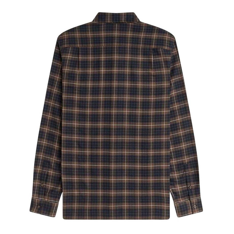 FRED PERRY Camicia Button Down Tartan  