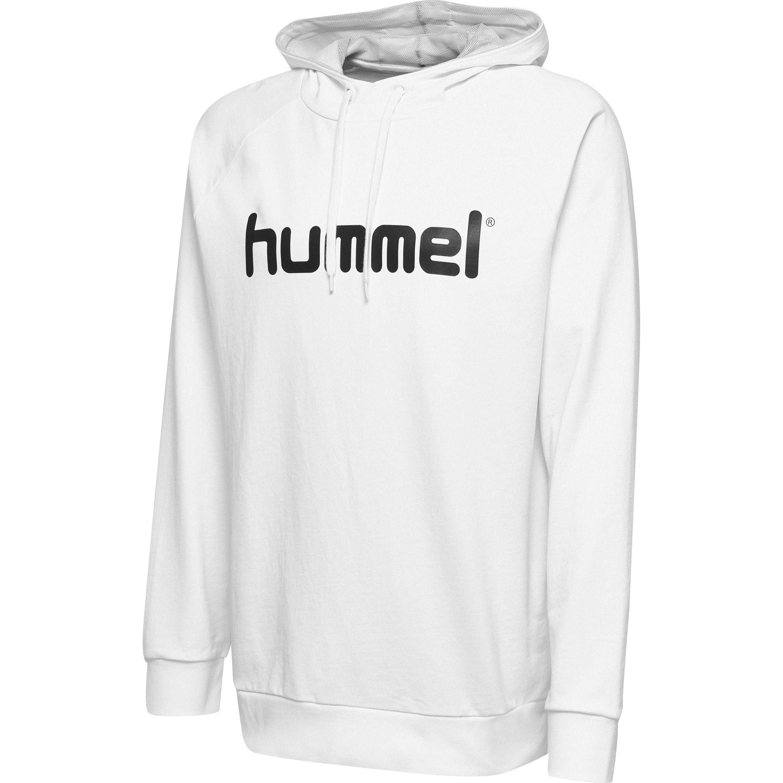 Hummel  felpa con cappuccio cotton logo 