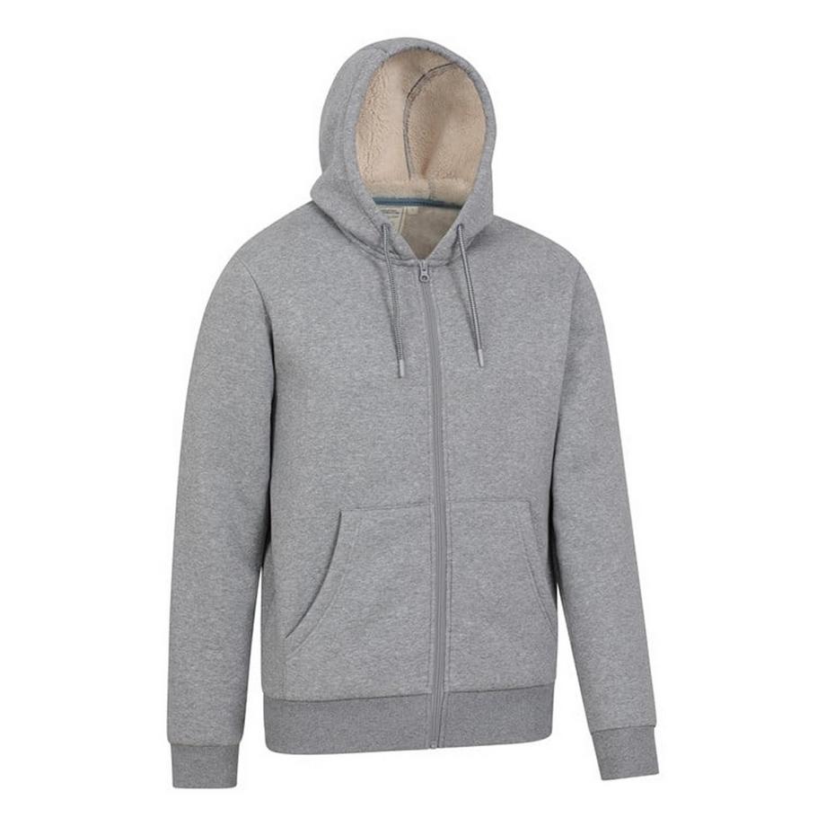 Mountain Warehouse Dalton Hoodie mit durchgehendem Reissverschluss Borg gefüttert  