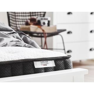 Beliani Matelas à ressorts ensachés en latex en Ressorts ensachés DREAM  