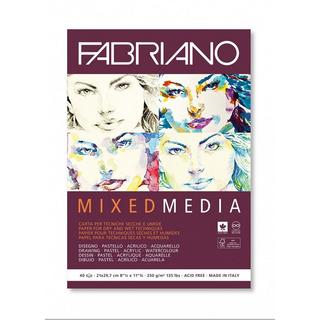 FABRIANO  Fabriano Mixed Media Kunstpapier 40 Blätter 