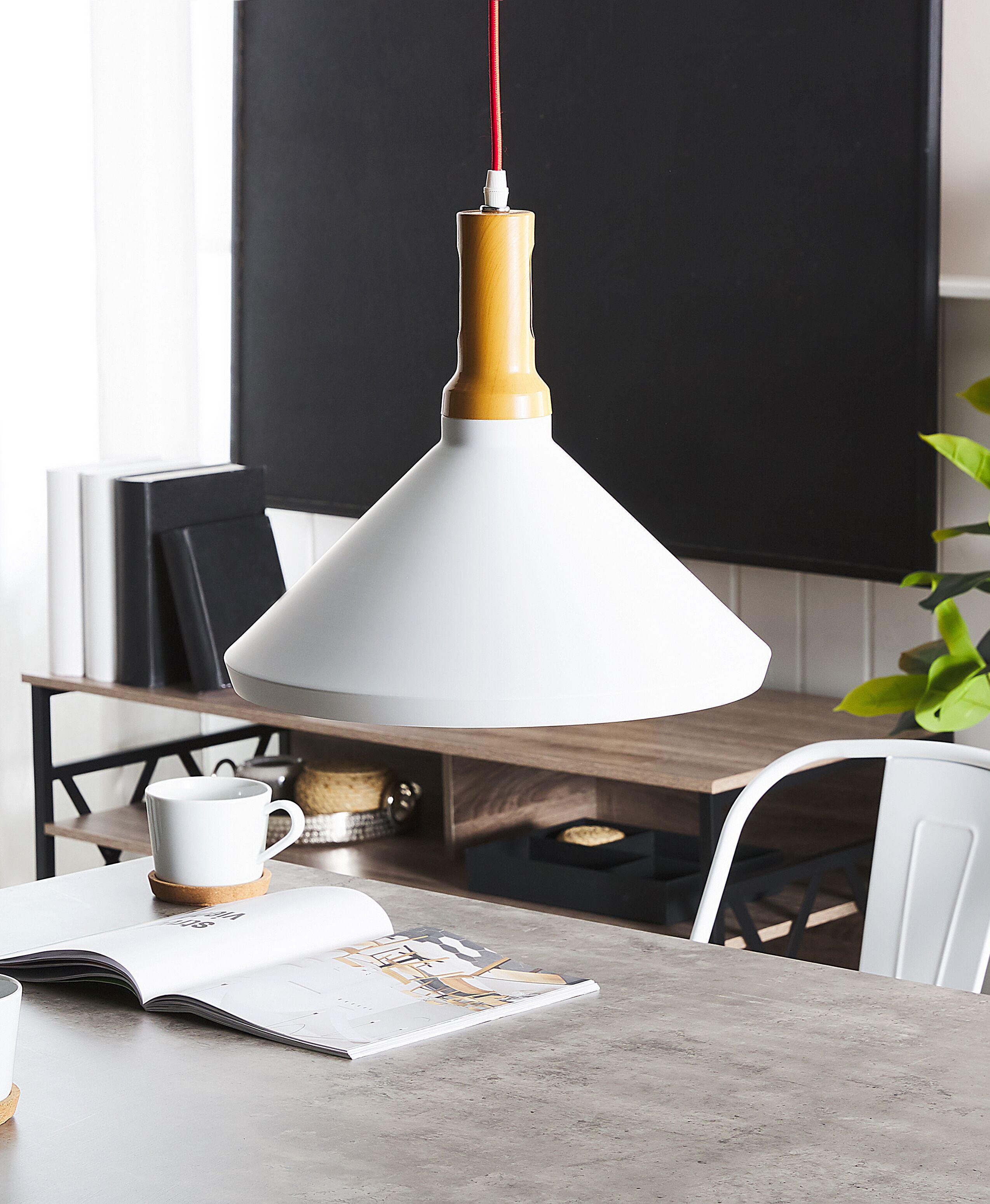 Beliani Lampe suspension en Aluminium Moderne LIARD  