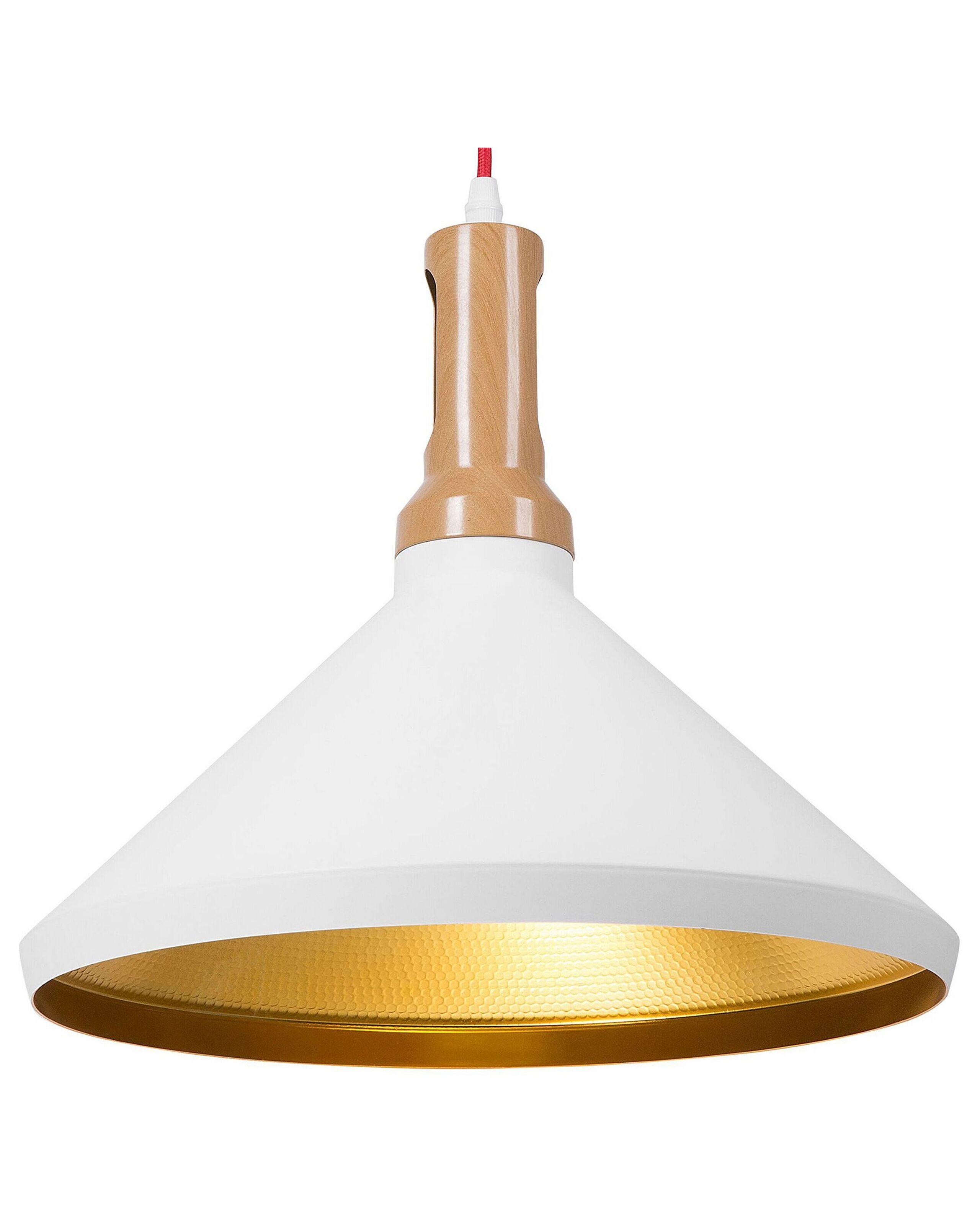 Beliani Lampe suspension en Aluminium Moderne LIARD  