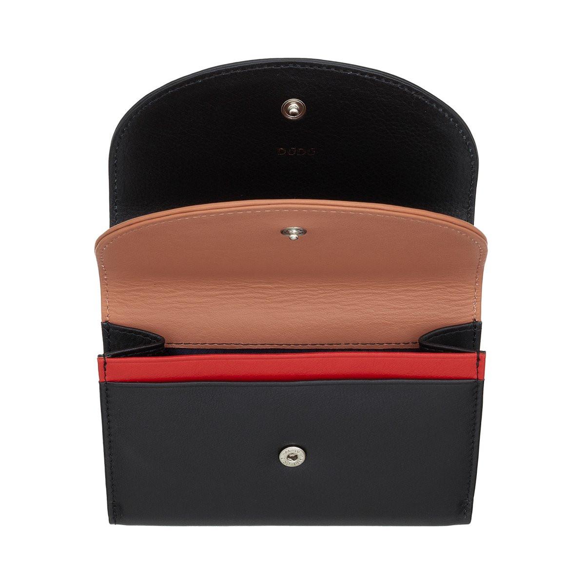 Dudu Galapagos Portefeuille Multicolore RFID Noir  