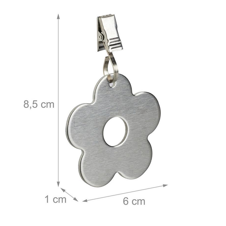 B2X  Lot de 16 nappes en papier pliées à fleurs 