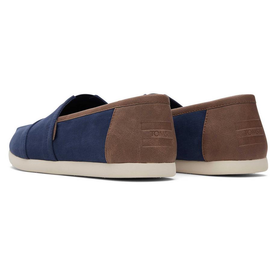 TOMS Alpargata Espadrillas con Dettagli in Pelle  
