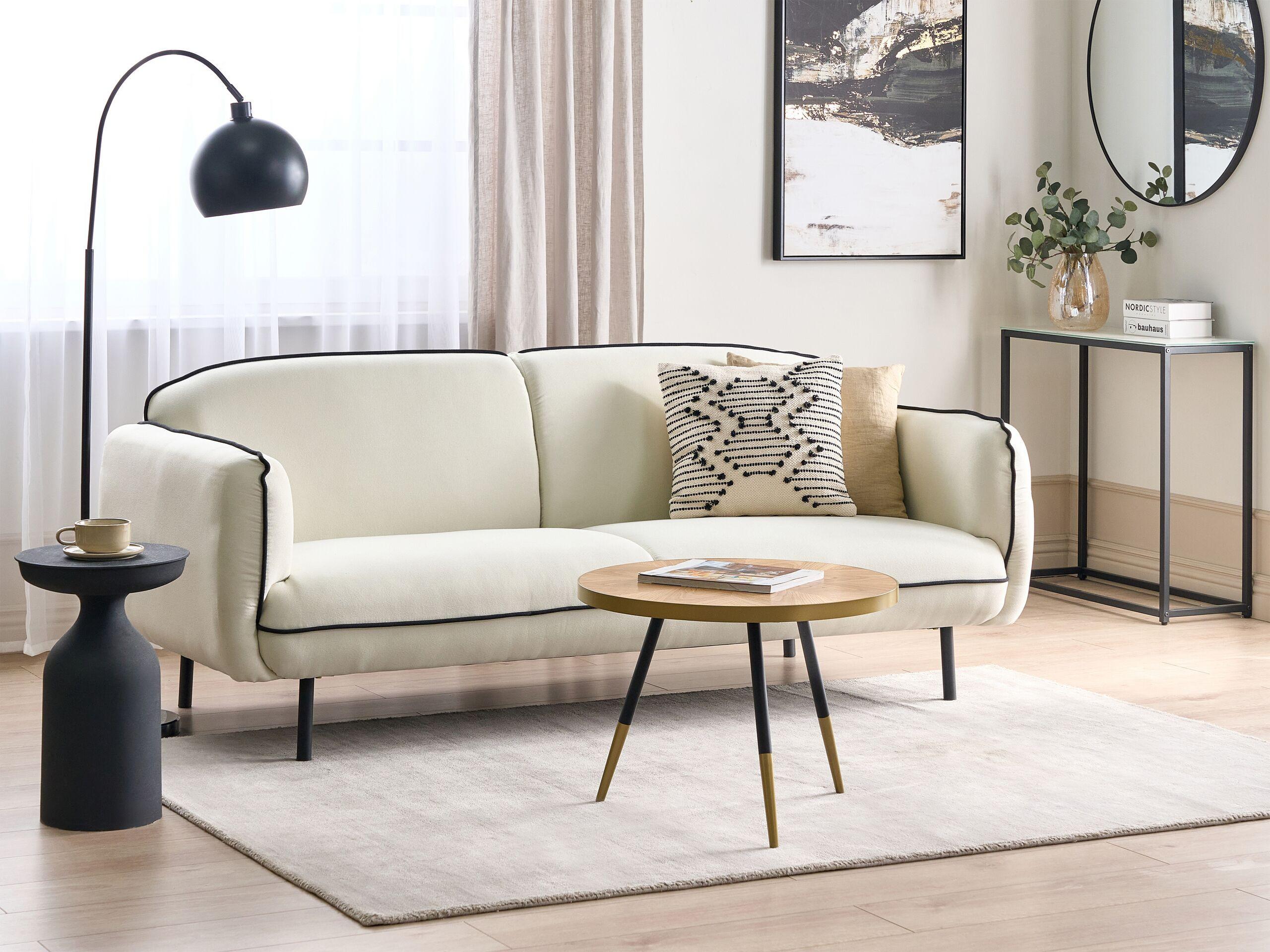 Beliani 3 Sitzer Sofa aus Polyester Retro TONSBERG  