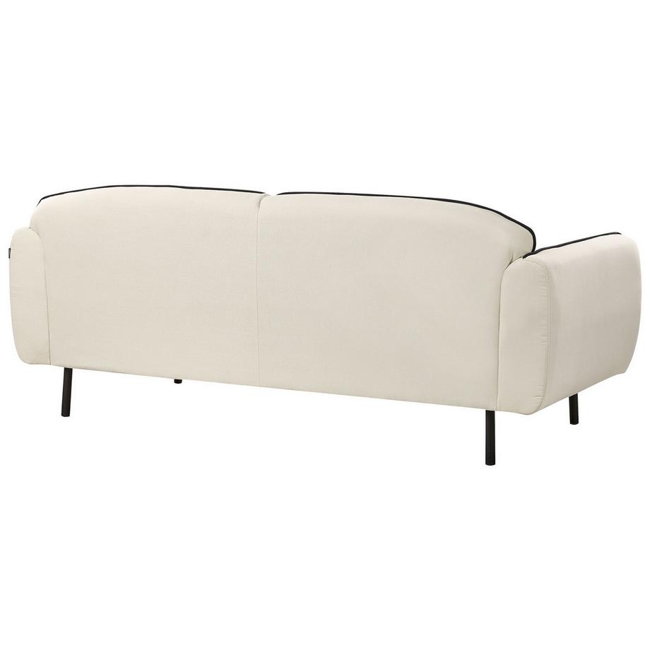 Beliani Canapé 3 places en Tissu Rétro TONSBERG  