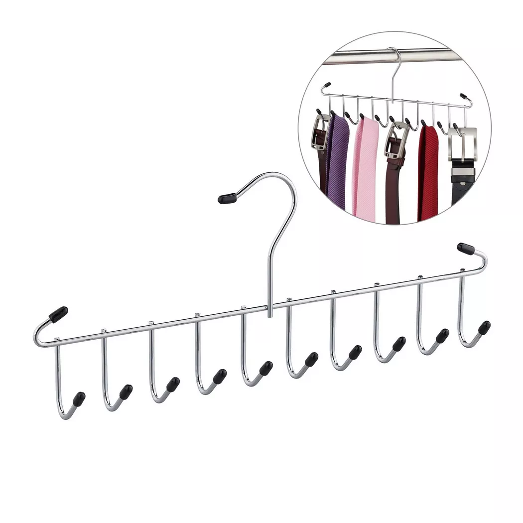 Northix - Gürtelhalter mit 12 Haken, One Size