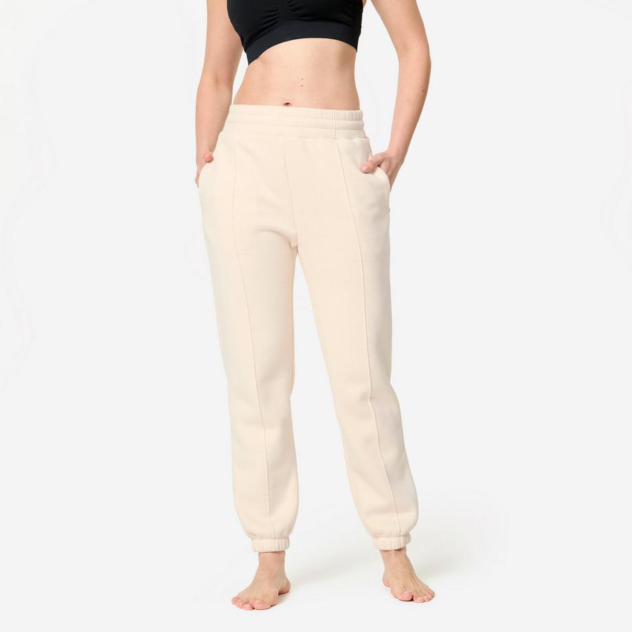 DOMYOS  Pantalon de jogging femme polaire 