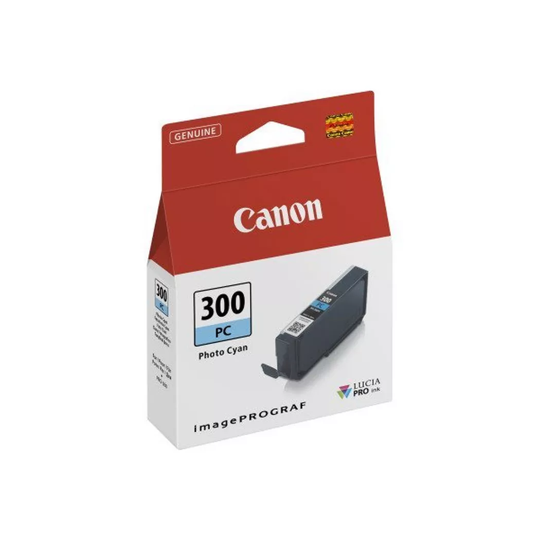 Canon – Tintenpatrone photo cyan PFI-300PC iPF PRO-300 14.4ml, One Size