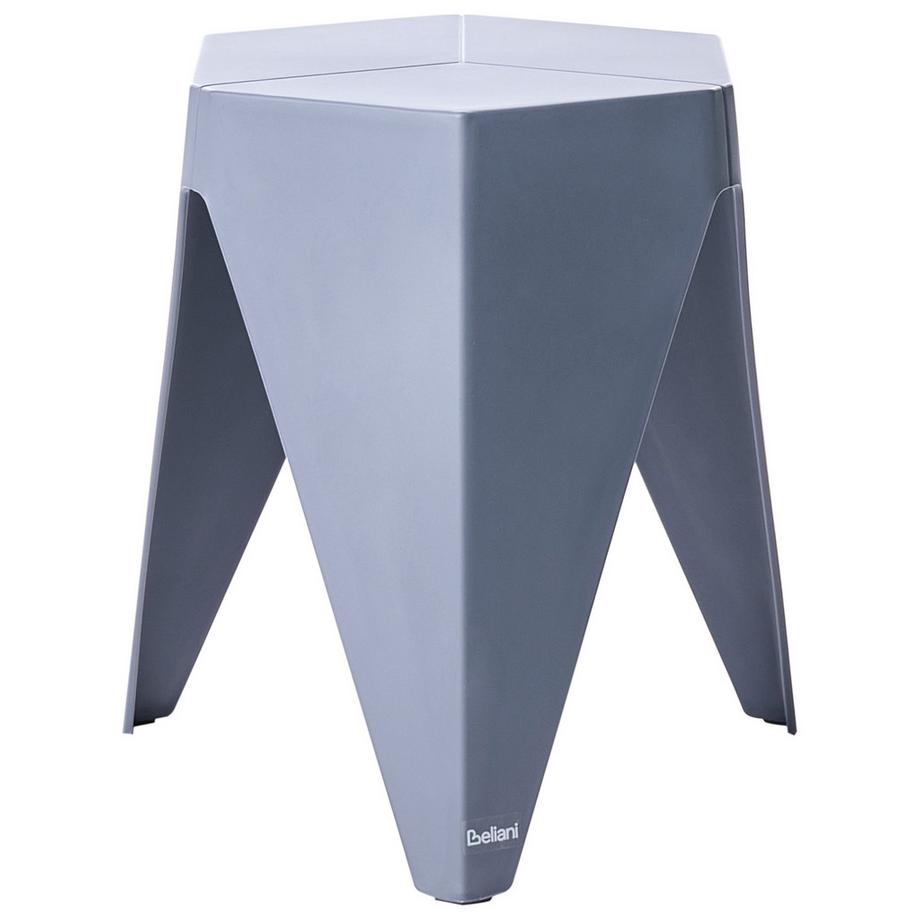 Beliani Gartenhocker 4er Set aus Kunststoff Modern KARAVOS  