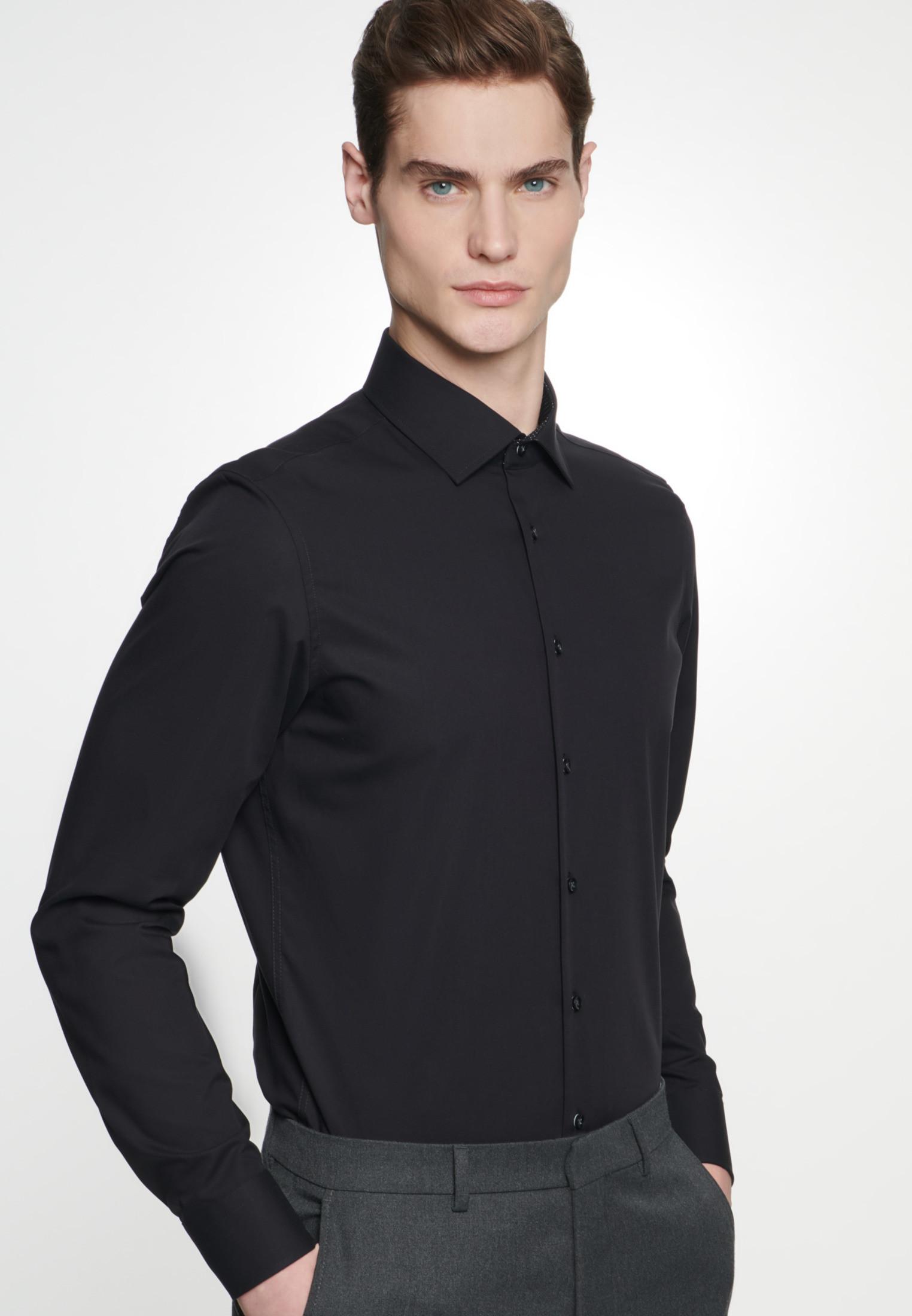 Seidensticker  Chemise Business X-Slim Fit Manche longue Uni 