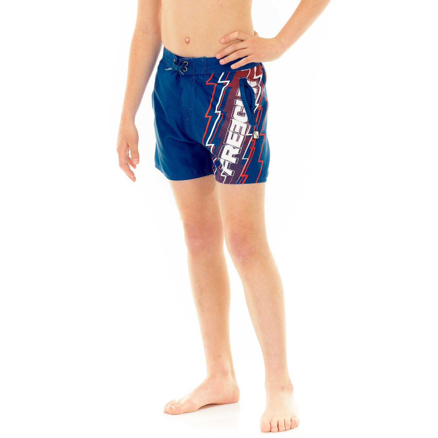 FREEGUN  pantaloncini da bagno corti con cintura semi-foderata per bambini eclair 