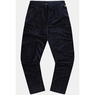 JP1880  Pantaloni del pigiama in micro pile a quadri con certificazione OEKO-TEX e cintura elastica 