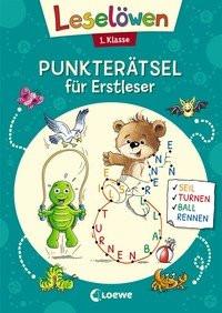 Leselöwen Punkterätsel für Erstleser - 1. Klasse (Petrol) Loewe Kreativ (Hrsg.); Loewe Lernen und Rätseln (Hrsg.); Lohr, Stefan (Illustrationen) Copertina rigida 