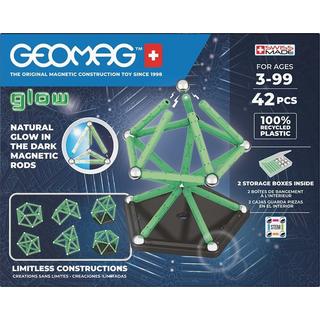 Geomag  Geomag Glow Set Recycled - 42 pièces 