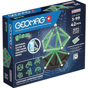 Geomag Glow Set Recycled - 42 pièces