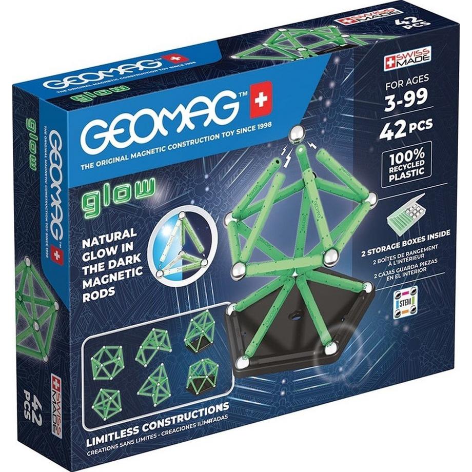 Geomag  Glow Set Recycled 42-delig 