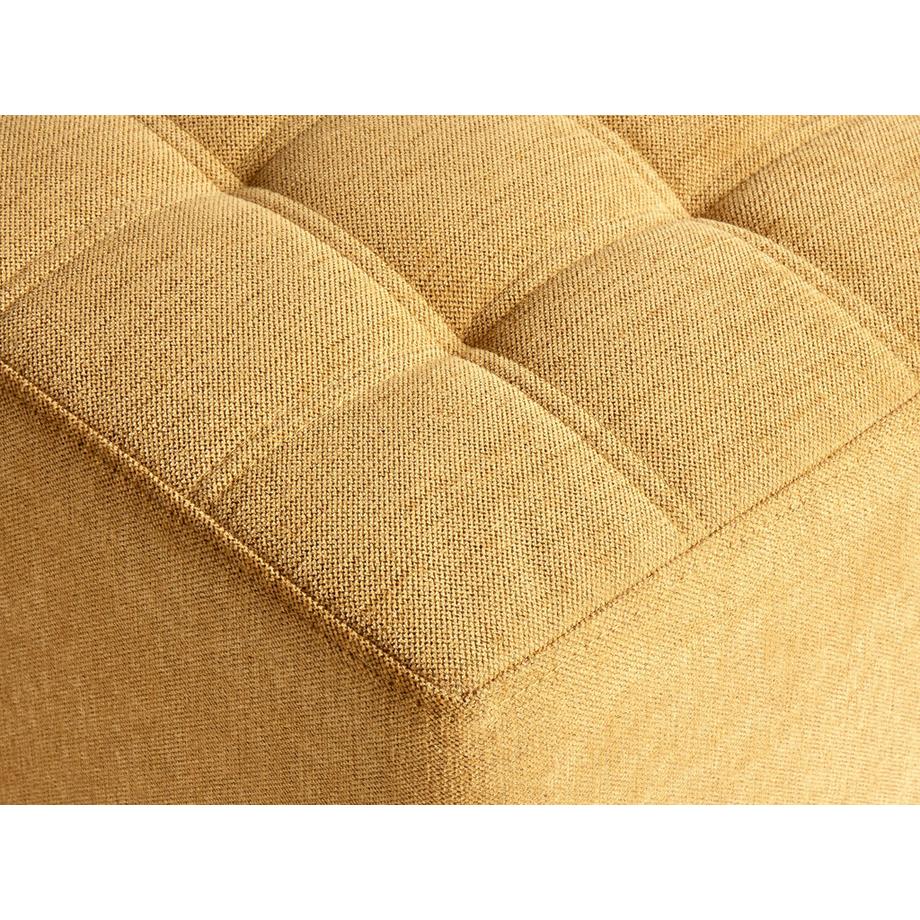 Beliani Pouf aus Stoff Modern KANSAS  