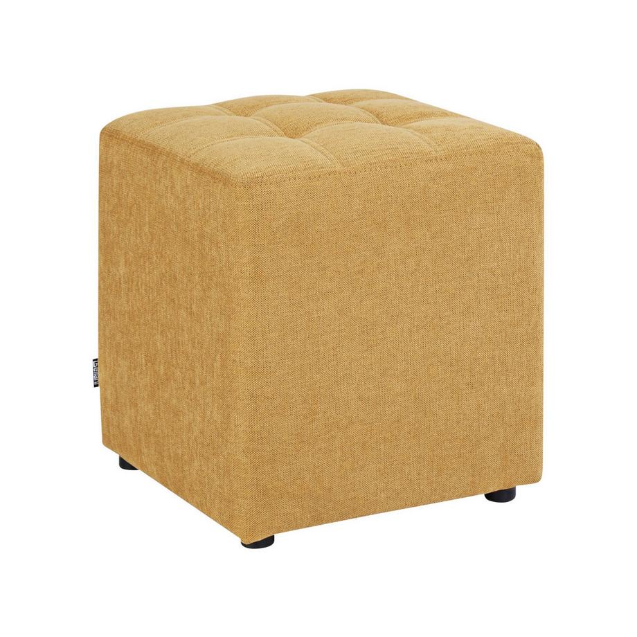 Beliani Pouf aus Stoff Modern KANSAS  